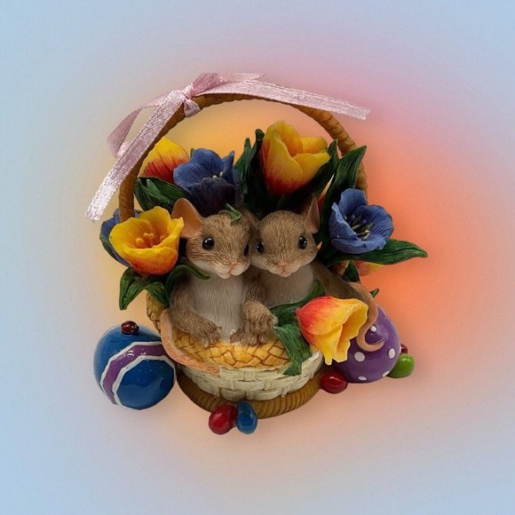 Charming Tails by Fitz and Floyd "You're Everything I Will Ever Need" Figurine - Picture 6 of 16